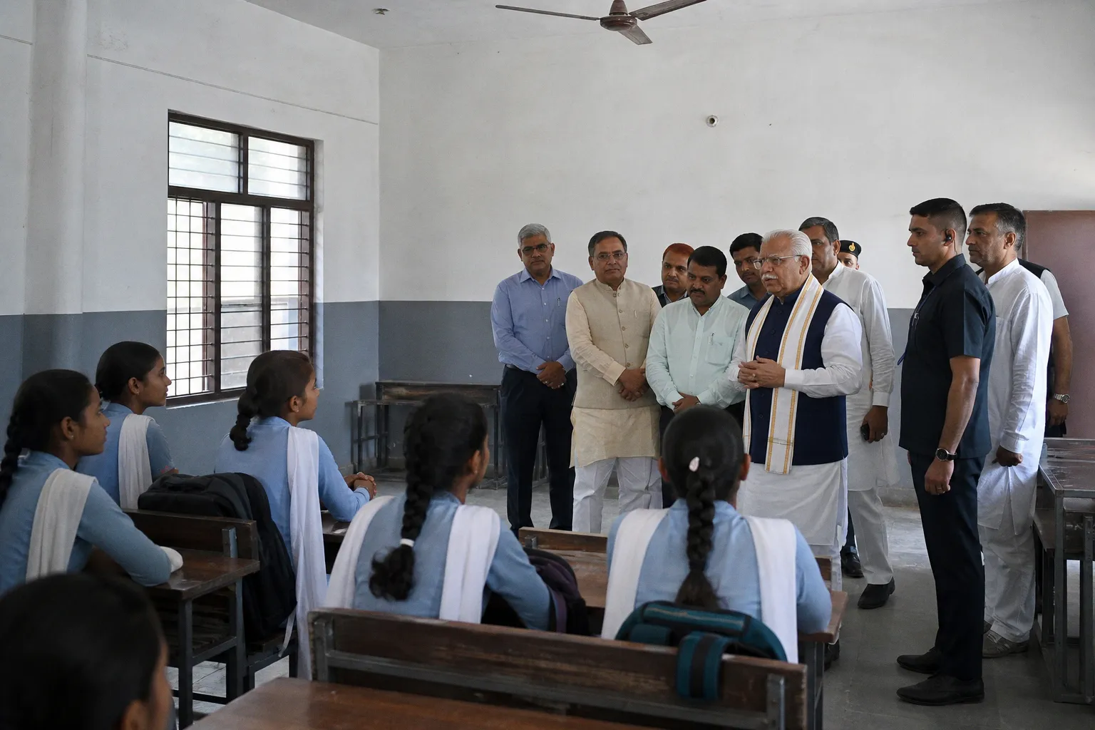 Committed to improving education quality in government schools, says Haryana CM