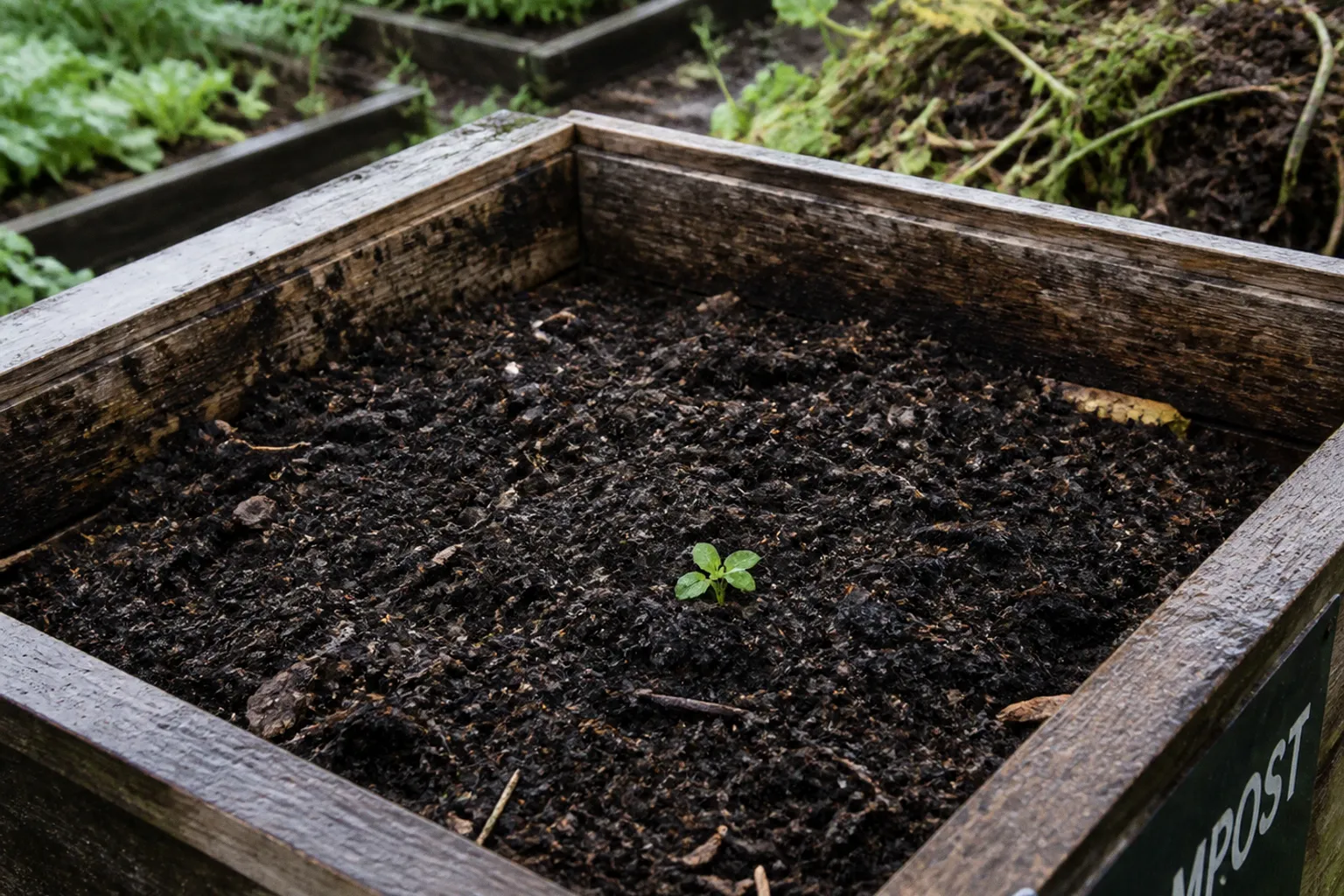 Community compost site: milestones from launch to harvest