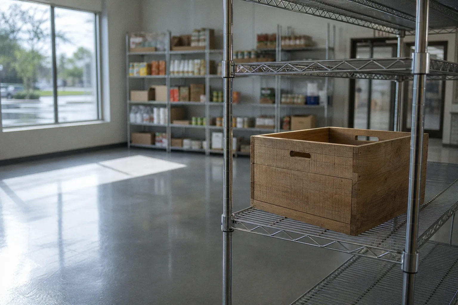 Community food pantry: a roadmap from vision to first visitor