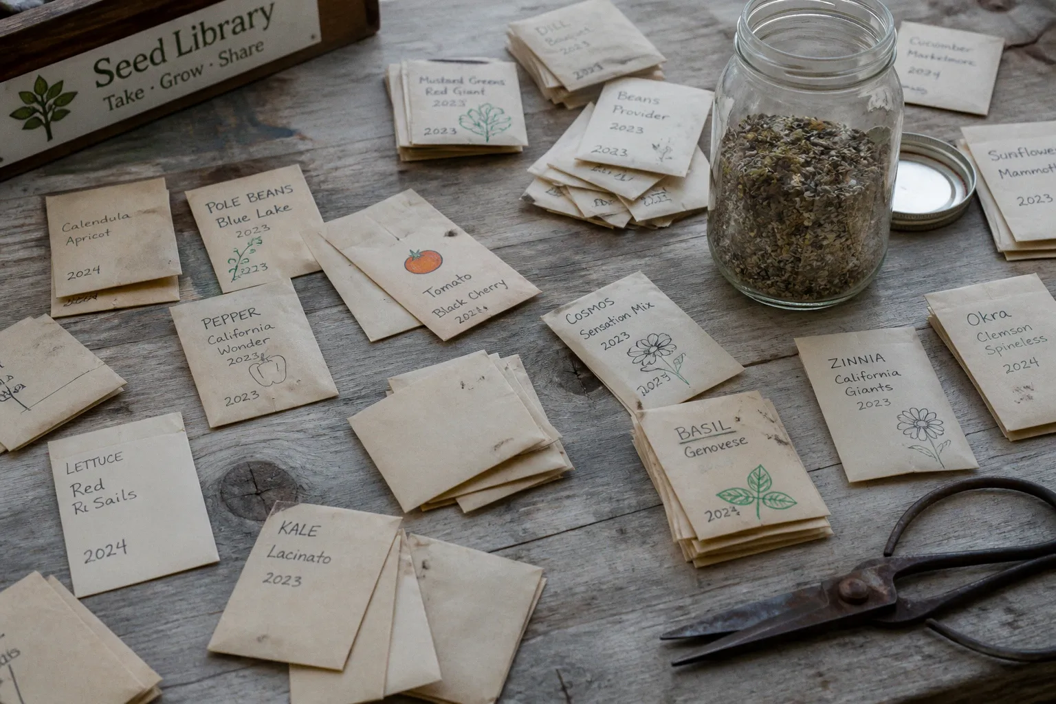 Community seed libraries: when are they sustainable?