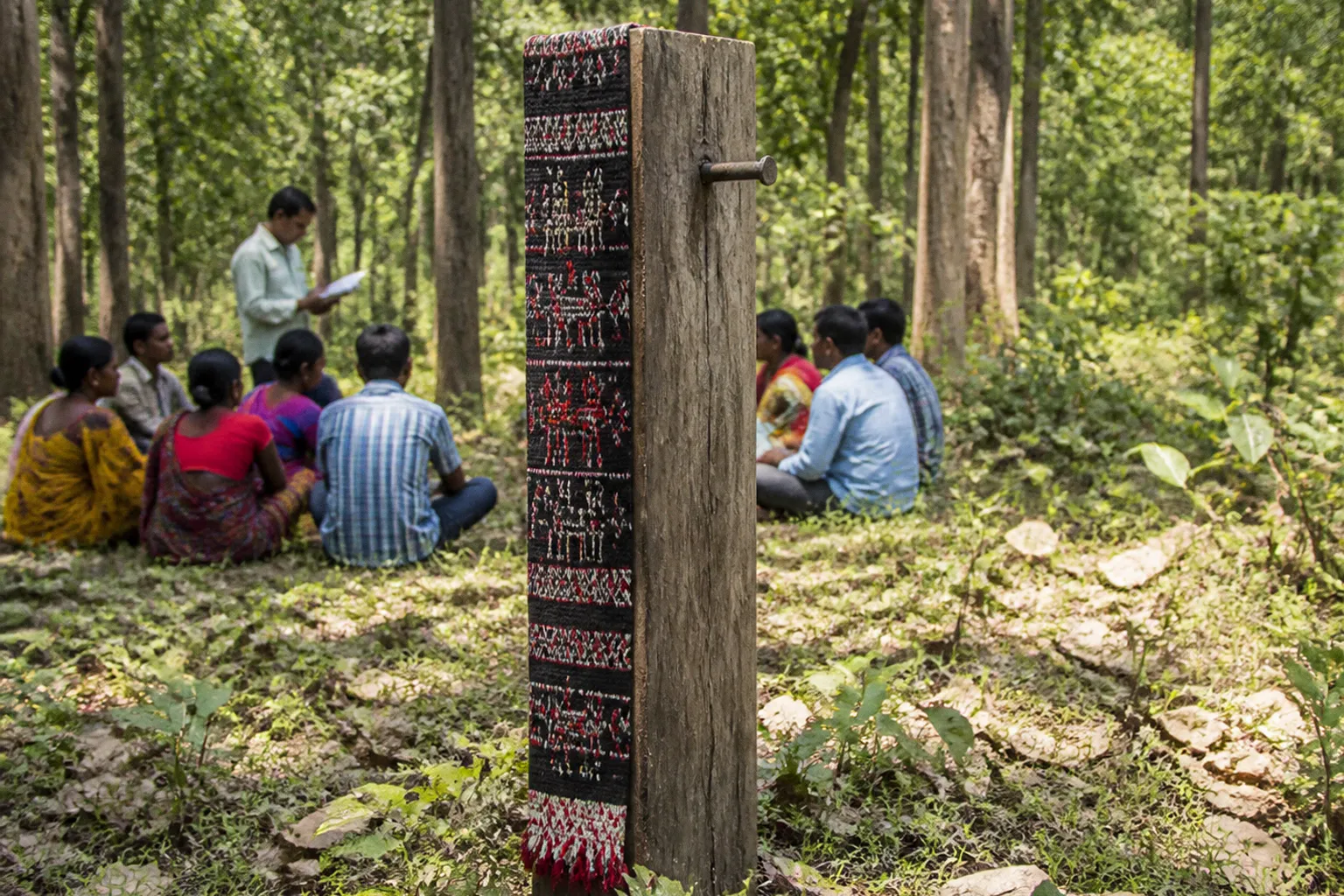 Community vs individual forest rights for tribal land
