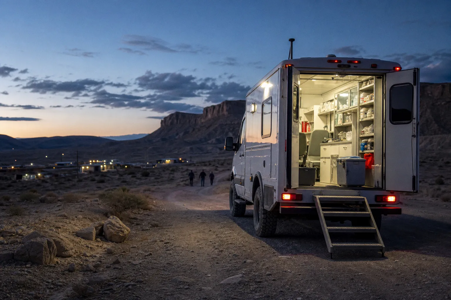 Healthcare options for tribes: mobile clinics or health workers
