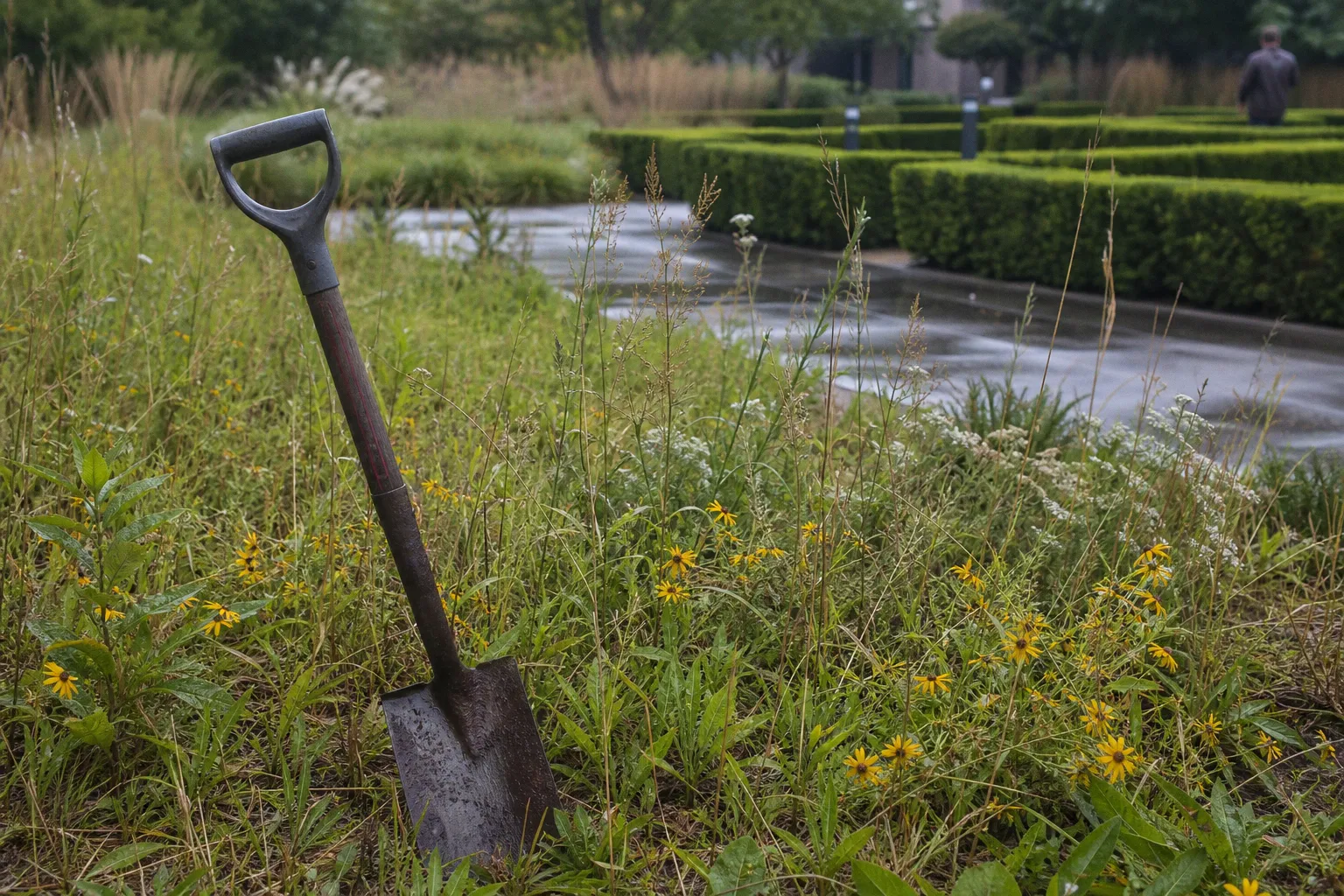 Native plant restoration or ornamental gardens for public spaces?