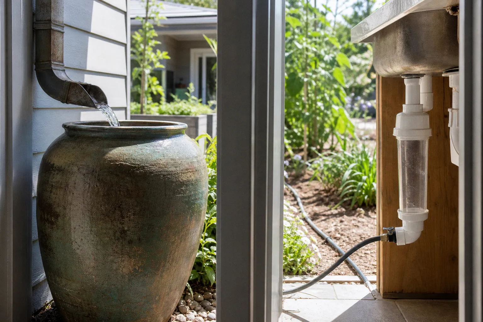 Rainwater harvesting vs greywater reuse for community projects