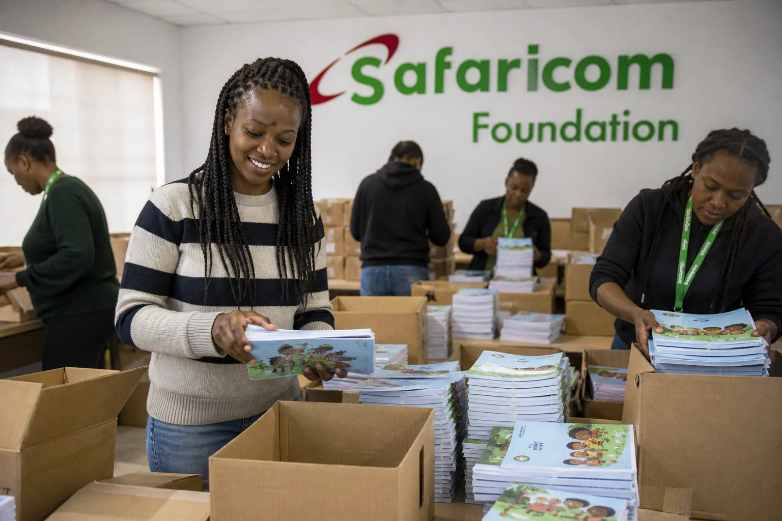 Safaricom Ethiopia Foundation Launches Large-Scale School Supply Distribution