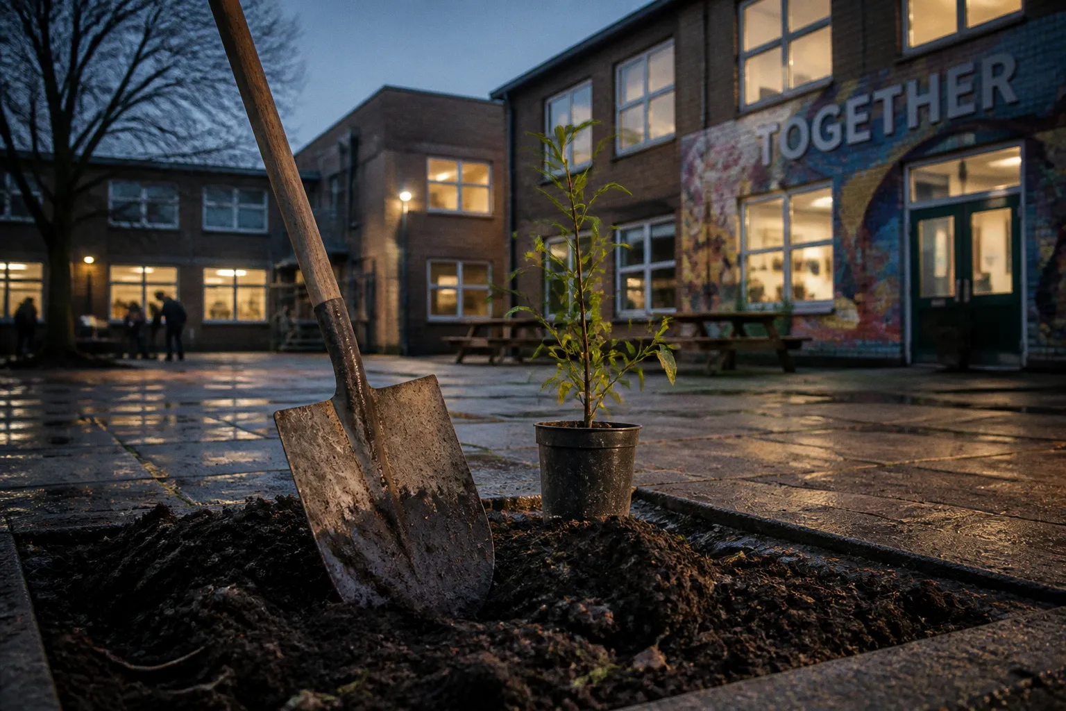 School campus greening: a step-by-step roadmap